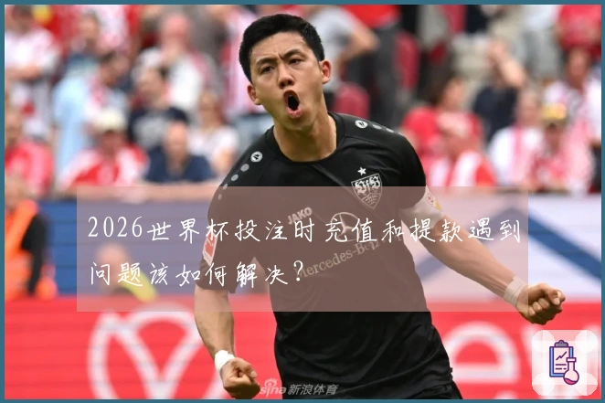 2026世界杯投注时充值和提款遇到问题该如何解决？