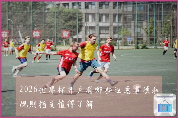 2026世界杯开户有哪些注意事项和规则指南值得了解